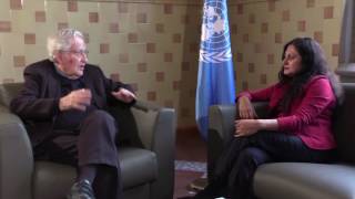 UNU-GCM hosts Prof. Noam Chomsky–  Dialogue with Prof. Noam Chomsky