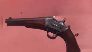 1867 rolling block 50 caliber pistol 