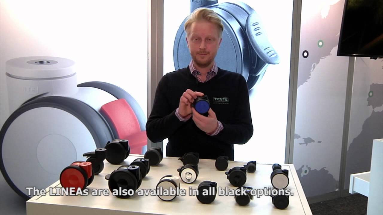 Design Castors from TENTE at Stockholm Furniture Fair 2015
