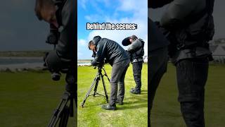 Cinematic Shots on a Stormy Irish Coast: BTS Documentary Filming #bts #ireland #shortsvideo