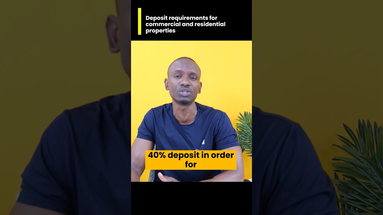 Deposit requirement for Commercial and Residential Properties #shorts