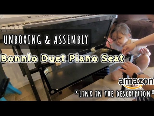 UNBOXING/ASSEMBLY: Bonnlo Duet Piano Seat Bench @CoastalCraftFilAm 