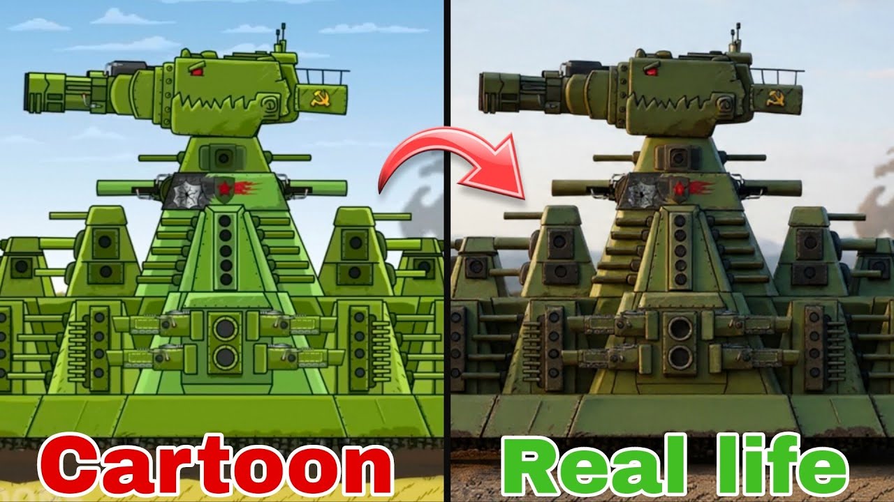 Valhalla Toons Tanks Vs Real Life Youtube 