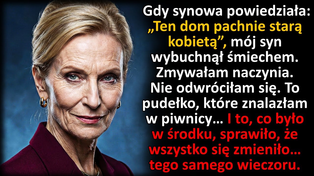 Moja synowa: „Pachniesz jak stara kobieta”, mój syn się śmiał — 6 miesięcy później oboje płakali