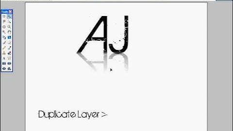 Reflection With Paint.net