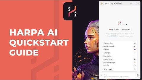 HARPA AI: Quick Start Guide