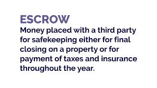 Mortgage Terms to Know