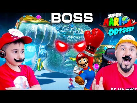 BOKSÖR BOSS BİZİ PİS DÖVDÜ! | SUPER MARIO ODYSSEY #5