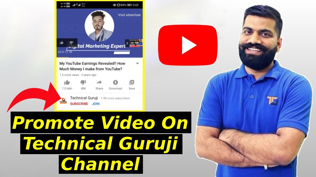 How To Promote Your YouTube Channel On Other Channel (YouTube Instream ...