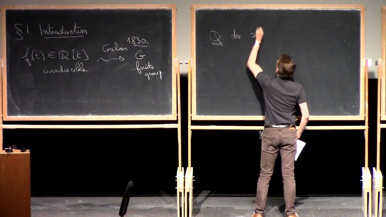 1/3 Around the inverse Galois problem, Olivier Wittenberg, Institut Galilée-Univ Sorbonne Paris Nord