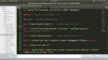 37 Edit Categories | Multivendor Ecommerce Website PHP | Section 3