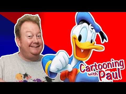 How to Draw Donald Duck from Head to Toe - easy