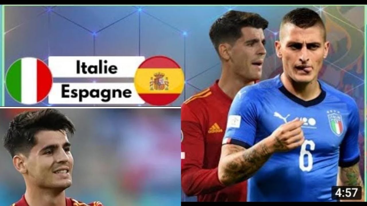 Programme Officiel Italie Vs Espagne – Demi-Finale Euro 2020 (49e édition) – Neuf
