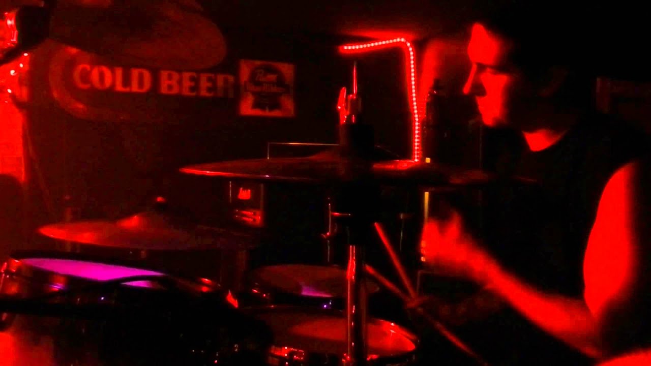 Conjuror - LEVIATHAN Drum cam - live 5 Stars Bar 11/06/2014