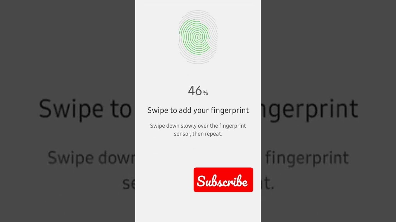 How to increase fingerprint accuracy | 