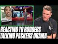 Pat McAfee Reacts To Aaron Rodgers Talking Packers Drama With Kenny Mayne
