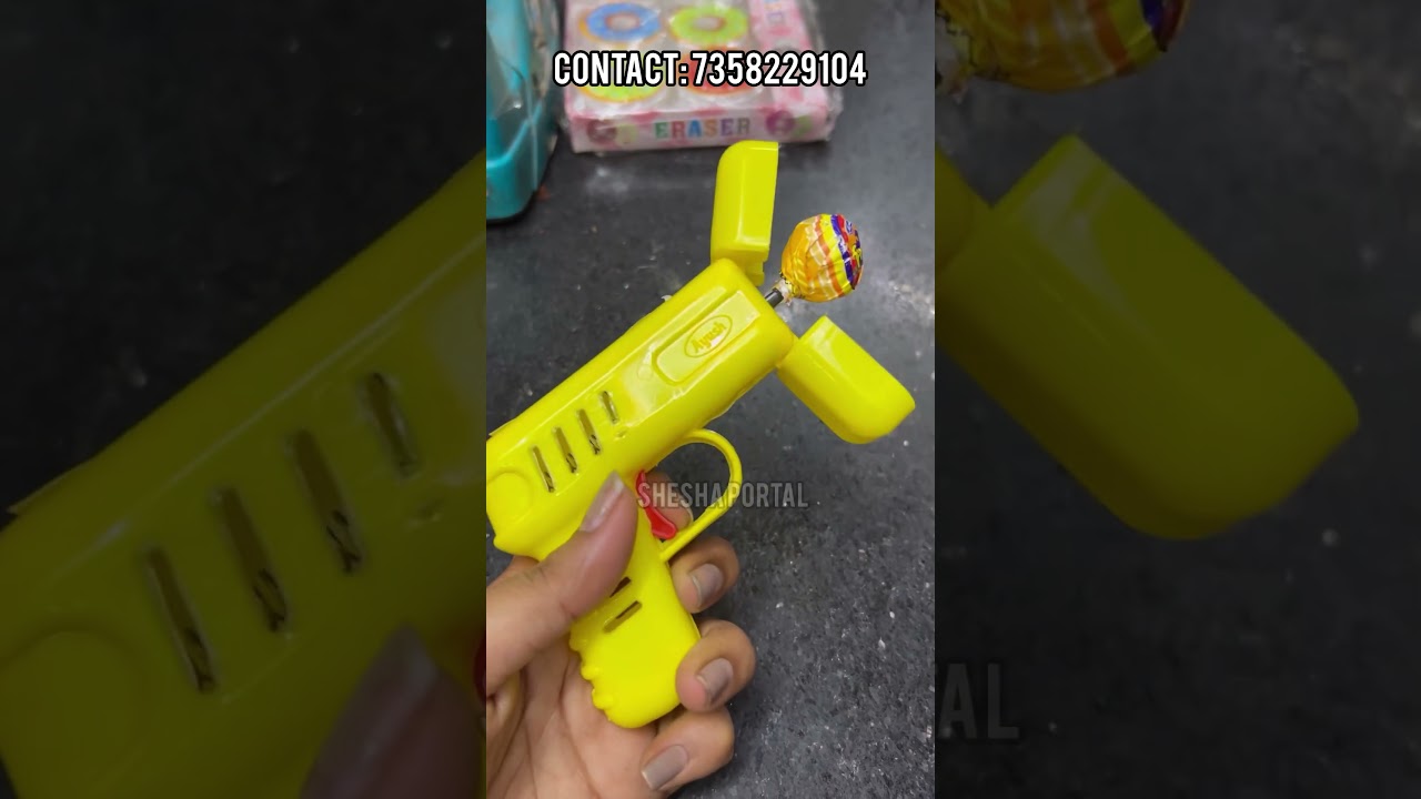 Gun lollipop | toy Lollipop | confectionery | wholesale candy shop