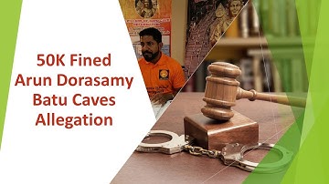 Batu Caves Issue | Arun Dorasamy