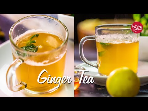 How to Make Ginger Tea | Ginger Tea | Immunity booster drink | Ginger Recipe