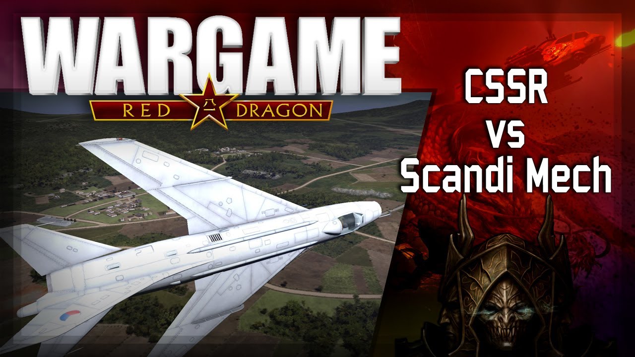 CSSR vs Scandinavia Mechanized | Casting your Replays - Wargame: Red Dragon