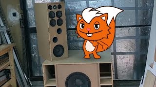 Nicky dances on my speakers - HTF in real life - Nicky