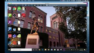 Desktop remoto para software de edição de vídeo