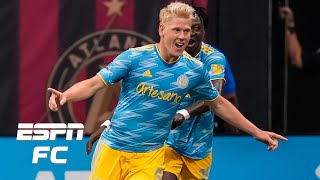 Jakob Glesnes scores incredible equalizer in Philadelphia's comeback vs. Atlanta | MLS | Highlights