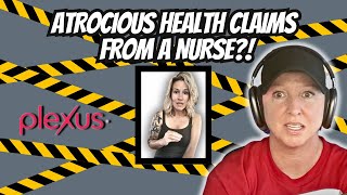 Atrocious Health Claims from a Nurse?! | #antimlm | #erinbies | #plexus