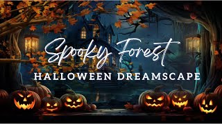 Halloween Spooky Forest Ambience, Ghosts, soft rain and thunder, Swamp sounds, Owls Spooky Ambience screenshot 5