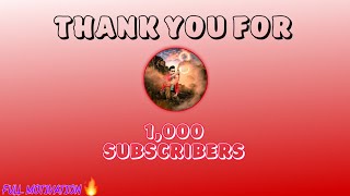 1k subscribers complete special video || 1k subscribers complete || Thank you || 01DreamEditz