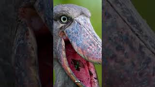 El ave más intimidante del planeta: El Pico Zapato 🐊  #pets   #aves   #dinosaur   #shortvideo