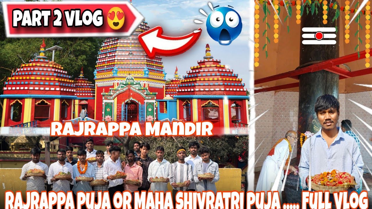 Mahashivratri puja Part 2 🔱 Rajrappa Damodar Nadi Snan + Full Masti😍|CrazyLadka #trending#shivratri 