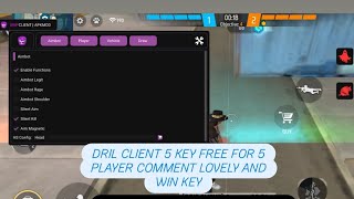 Drip client mod menu key || new hack drip client free fire || 