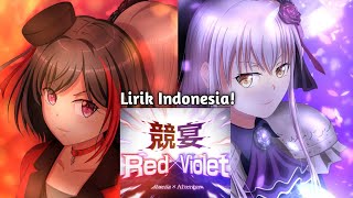 Kyouen Red x Violet by Afterglow x Roselia | Lirik Terjemahan | FC