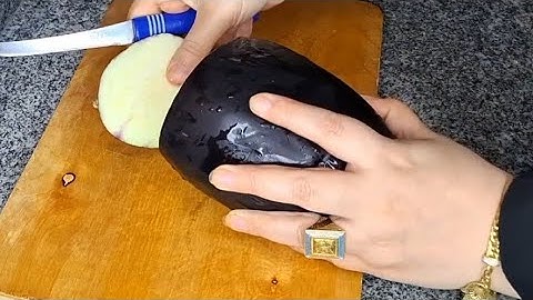 Eggplant ❗️ With this method, I promise you will become addicted to its beauty and deliciousness 🍆