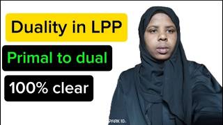 Duality in linear programming problem (LPP) step by step | Management Exit exam Ethiopia