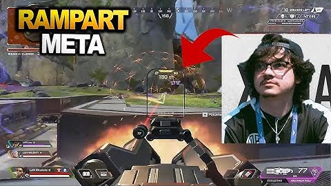 TSM Albralelie shows How to use the Charge Rifle & RAMPART in $125,000 ALGS TOURNEY ( apex legends )