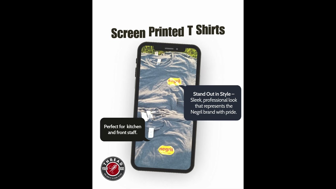 Custom Restaurant Apparel Embroidered Polos, Screen Printed Tees & Hats 