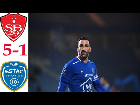 Brest VS Troyes 5-1 Extended Extended Highlights & All Goals 2022 || Satriano || Honorat || Rami Brest VS Troyes 5-1 Extended Extended Highlights & All Goals 2022 || Satriano || Honorat || Rami Thumbnail