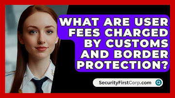 What Are User Fees Charged By Customs And Border Protection? - SecurityFirstCorp.com
