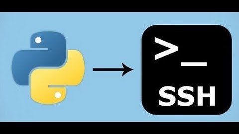 Python programming language script to manage ssh with other machines