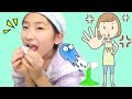 Johny Johny Yes Papa スライム食べちゃった？！ジョニージョニーイエスパパ 英語の歌で覚えよう！❤︎きらりゆう❤︎