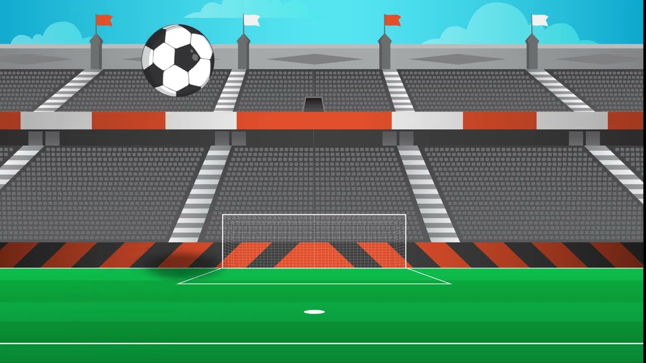 bouncing football after effect video