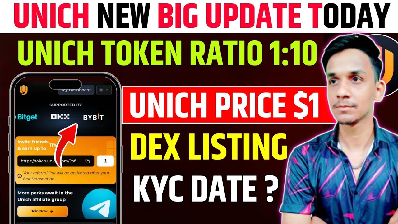 🔥Unich Airdrop New Update 🚀 Unich Token Ratio | Unich Airdrop Listing Date | Unich Token Price Claim