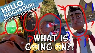 EXPOSING SECRETS - Hello Neighbour (Alpha 2) | CHEAT CODES/SECRETS