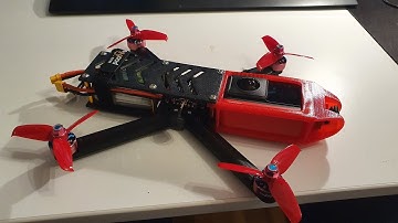 First test flight of my 3d printed invisible drone