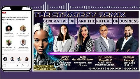 Generative AI and the Future of Business - Linkedin Live Event