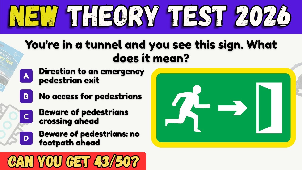 Theory Test 2026 UK | New Driving Theory Test Revision | Pass First Time