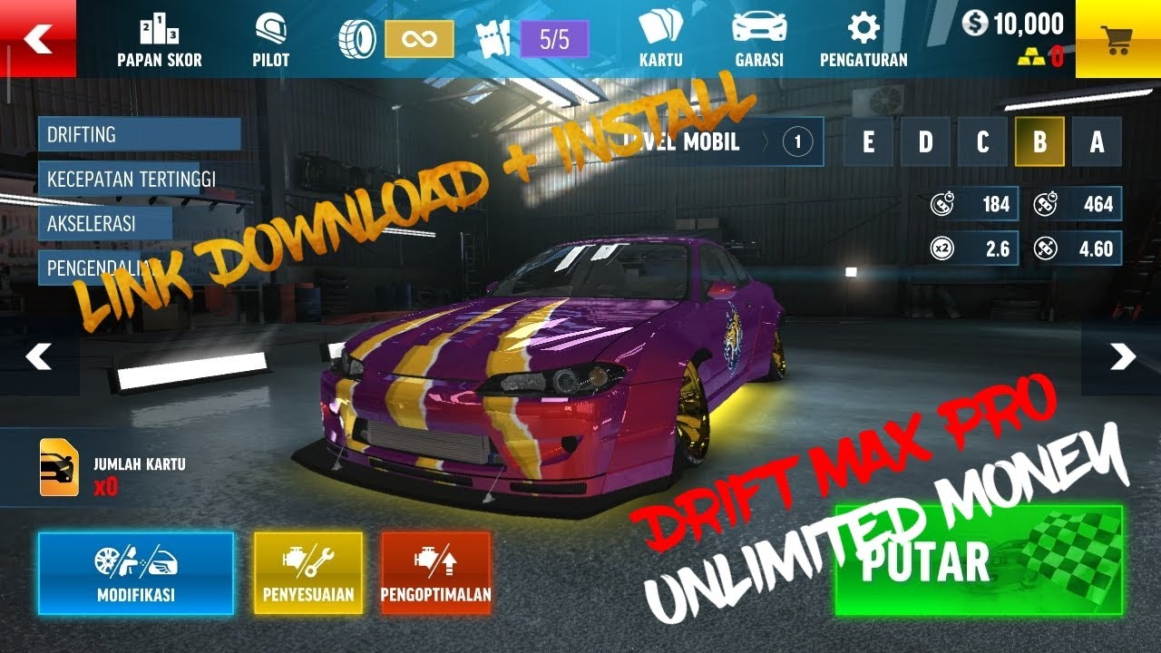 unlimited money drift max pro