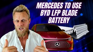 Mercedes Benz to use BYD Blade batteries in its NEW electric cars